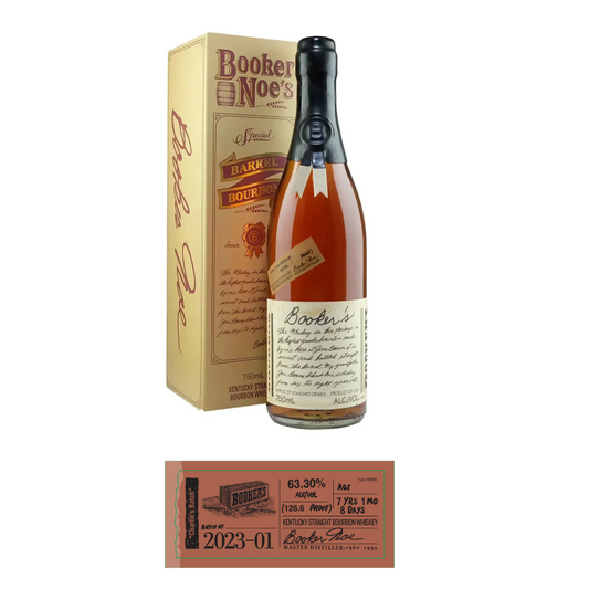 Booker's Small Batch Bourbon (Batch 2023-01E) - Bourbon Brothers Australia