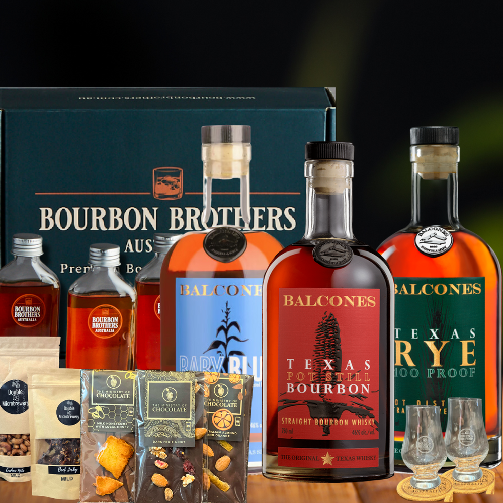 
                  
                    Balcones  Distillery Tasting Gift Box - Bourbon Brothers Australia
                  
                