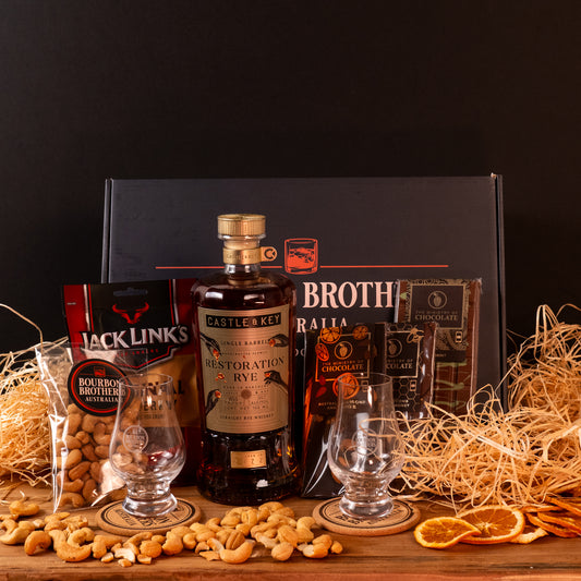 Bourbon and Chocolate Gift Hamper with your choice of Bourbon - Bourbon Brothers Australia
