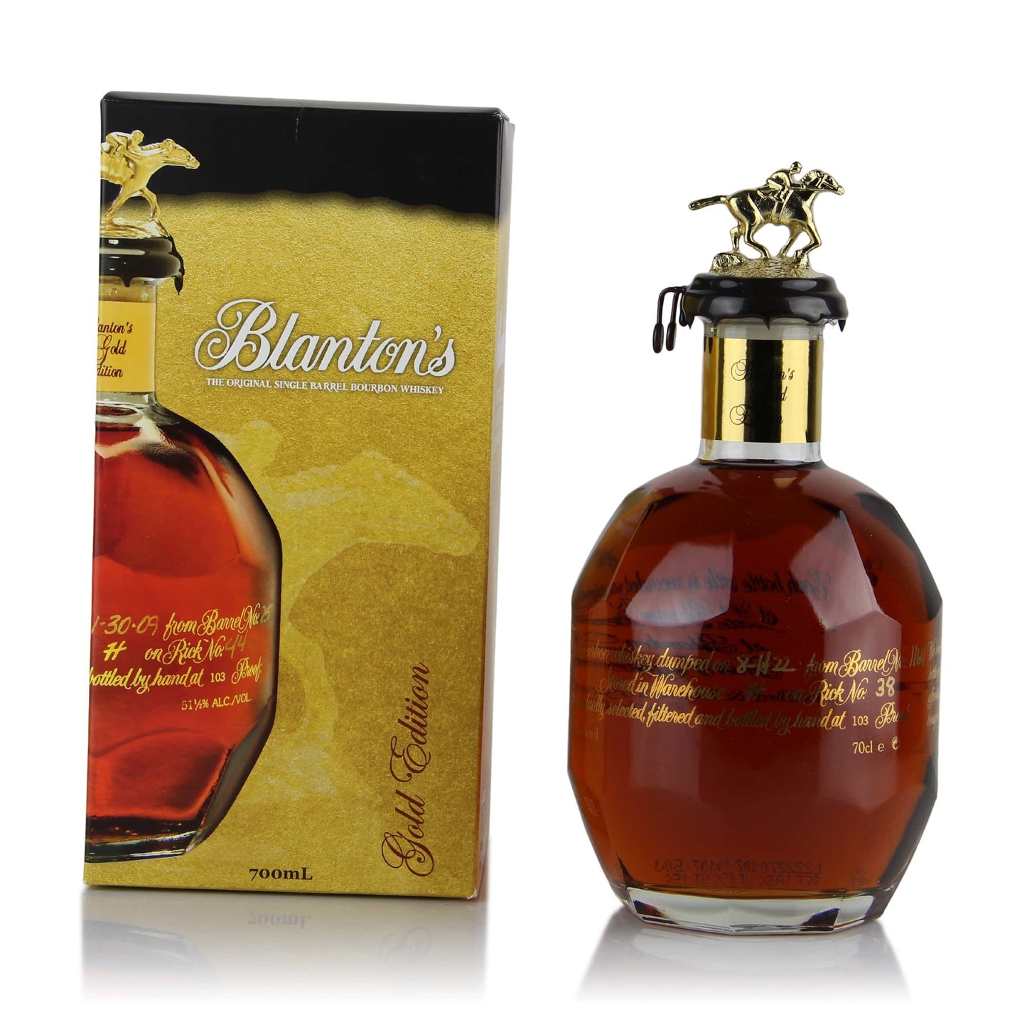 Blanton's Gold Edition Single Barrel Bourbon DUMPED 8-11-22 Bottle #120 - Bourbon Brothers Australia