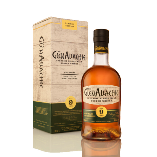 THE GLENALLACHIE 9-YEAR-OLD DOURO VALLEY WINE CASK FINISH - Bourbon Brothers Australia