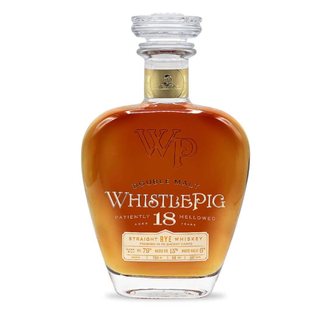 WhistlePig 18 Year Old Double Malt Straight Rye Whiskey - Bourbon Brothers Australia