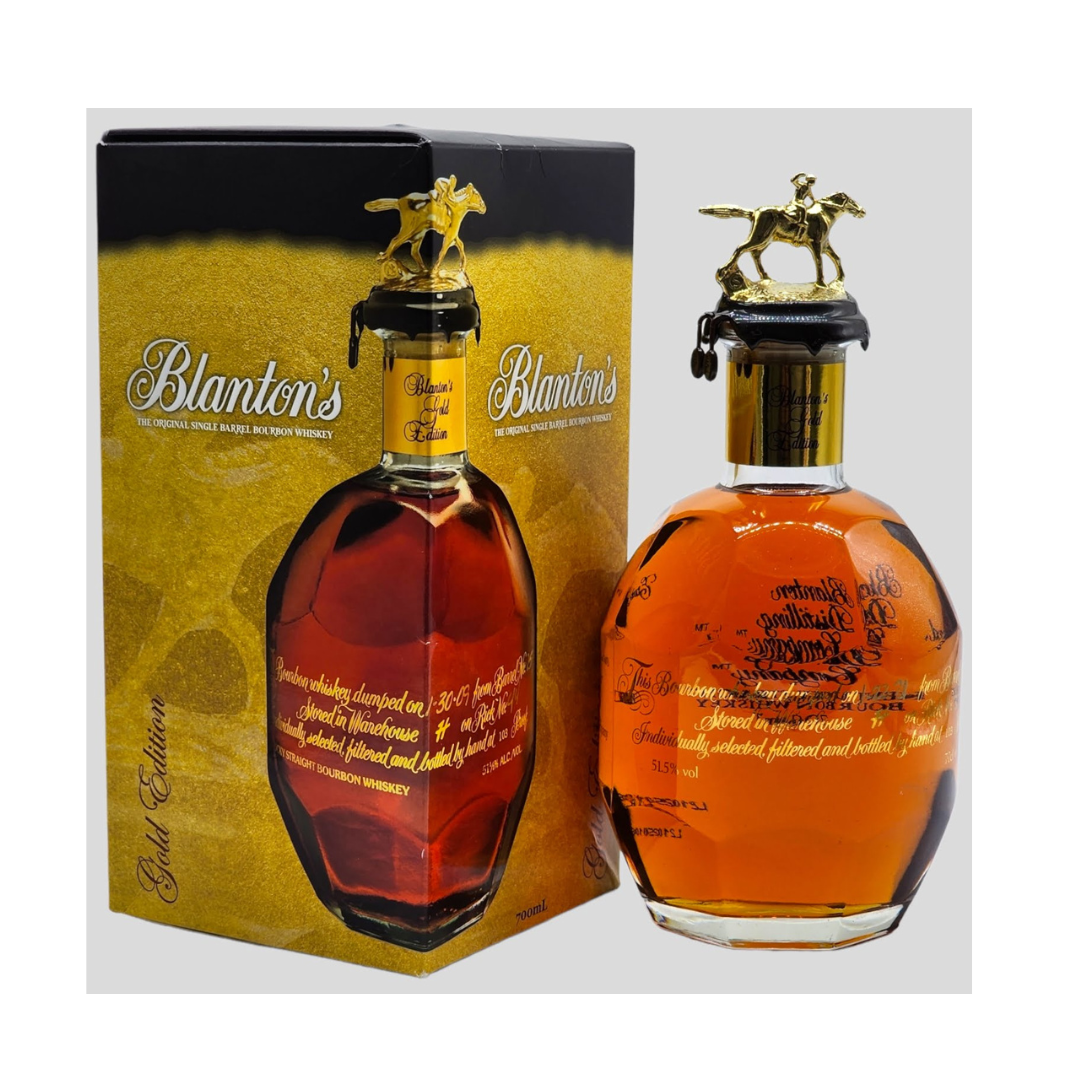 Blanton's Gold Edition Single Barrel Bourbon 700mL  DUMPED 5-14-20 Bottle #137 - Bourbon Brothers Australia