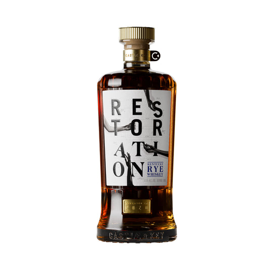 Castle & Key Restoration Kentucky Rye Whiskey - Bourbon Brothers Australia