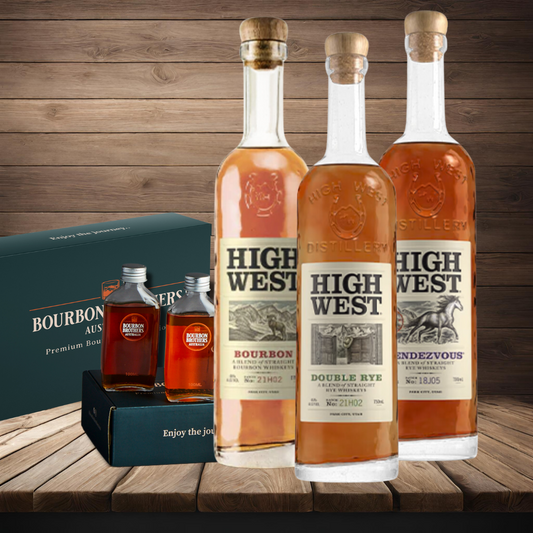 Whiskey Tasting Gift Box -   A High West Collection - Bourbon Brothers Australia