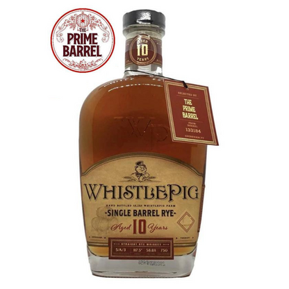 WhistlePig “RyederPig” Single Barrel Rye Aged 10 Years (750ml) - Bourbon Brothers Australia